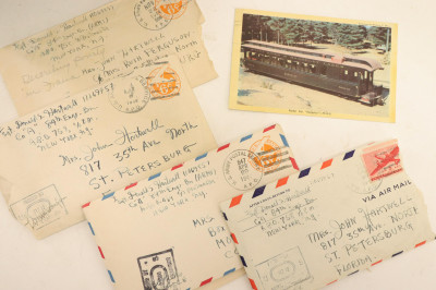 WWII Wartime Correspondence Ephemera Lot