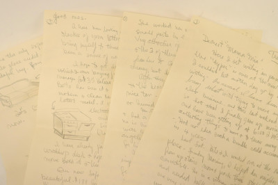 WWII Wartime Correspondence Ephemera Lot