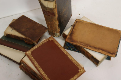 Leather Bound Books and Vintage Photo Albums
