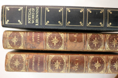 Leather Bound Books and Vintage Photo Albums