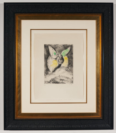 Marc Chagall - L’Éternel Aura Pitié De Jacob (1958) - From ”La Bible”