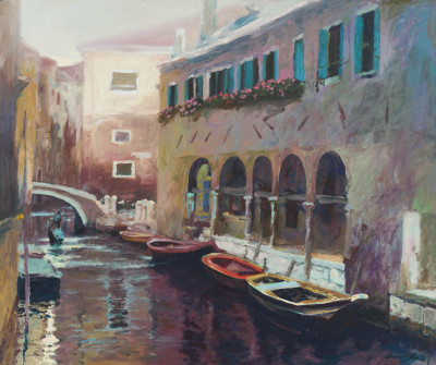 Image for Lot Xue Jian Xin - Misty Venetian Canals