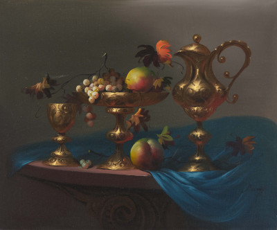 József Molnár - Still Life with Fruit