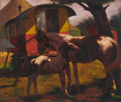Marcel Falter - Vardo and Two Horses