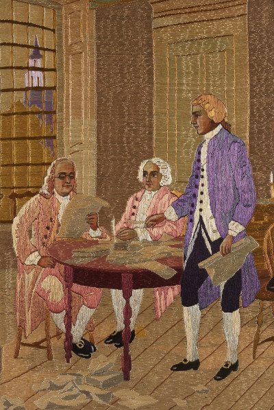 Image for Lot Unknown Artist - Untitled (Founding Fathers)