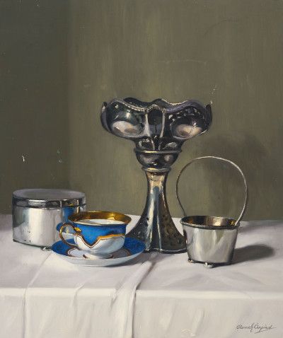 Arpad Romek - Silver and Porcelain