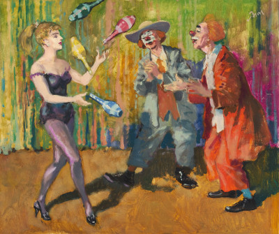 Image for Lot István Biai-Föglein - Circus Act