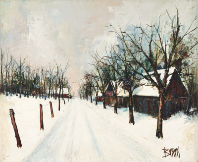 Manuel Monton Bunuel - Snow Path