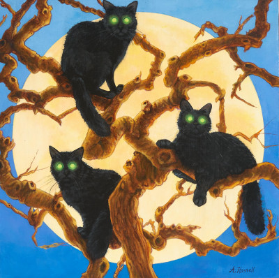 Image for Lot Annette Hassell - Cat's Tree