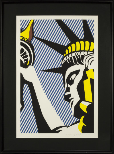 Image for Lot Roy Lichtenstein - I Love Liberty