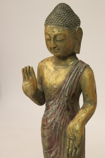Standing Stone Buddha