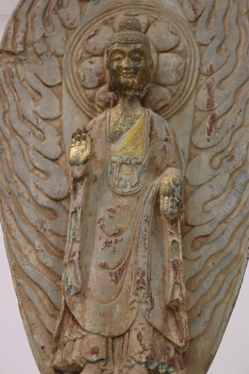Northern Wei Style Stone Buddha