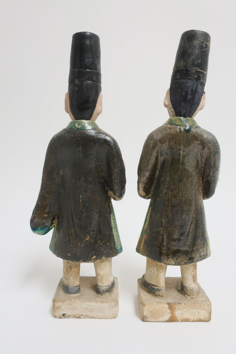 Chinese Ming Style Sancai Figures