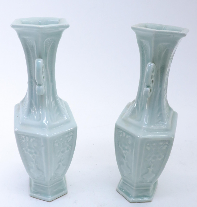 2 Prs. Chinese Vases, one Lowesoft