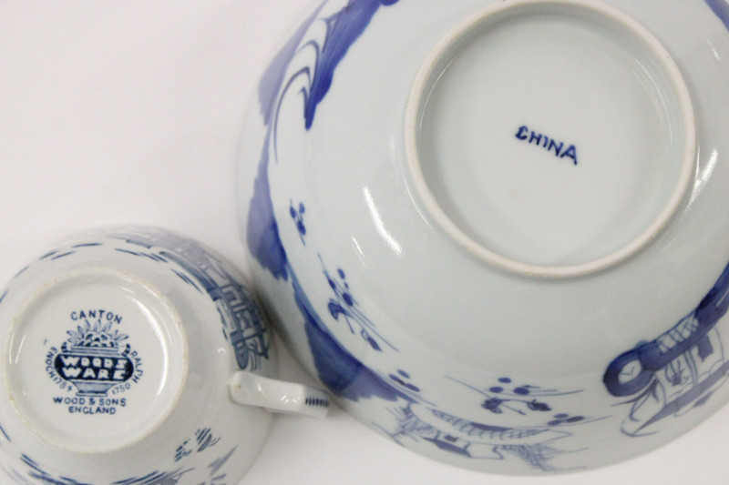 Blue &amp; White Asian &amp; Export Porcelain, 18th/19th C