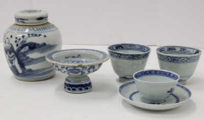 Image for Lot Collection of Canton Export Porcelain