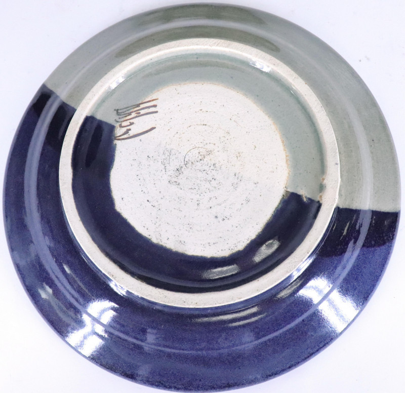 5 Modern Asian Stoneware Plates