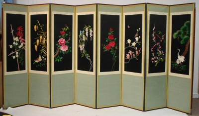 Image for Lot Chinese 8-Fold Screen