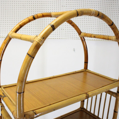 Bamboo Etagere, 20th C.
