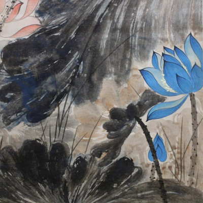 After Zhang Da Qian, Painting of Lotus Blossom