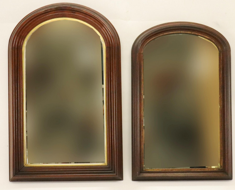 2 Victorian Mahogany Mirrors