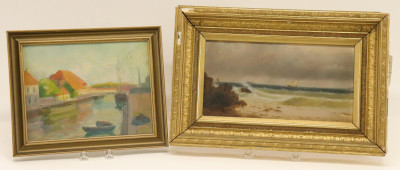Image for Lot 2 Paintings of Sailboats, O/B/C