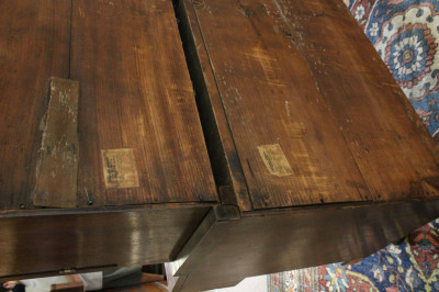 Late Federal Inlaid Mahog Bureau Bookcase, 19th