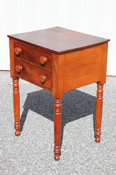 Image for Lot American Classical Mahogany Side Table, 19th C.
