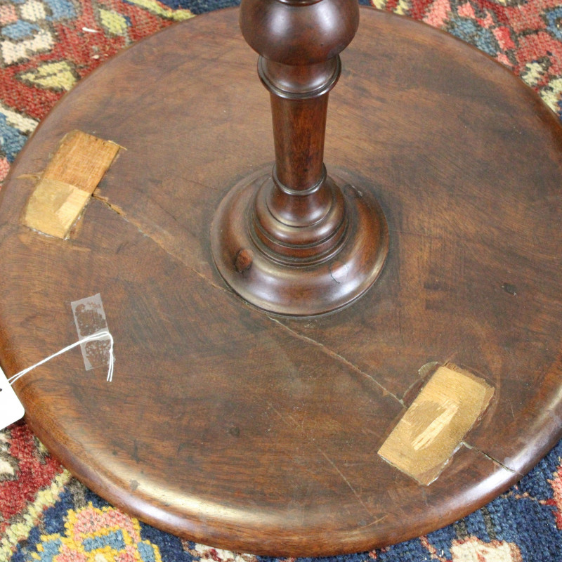 2 George III Style Mahogany Tripod Tables
