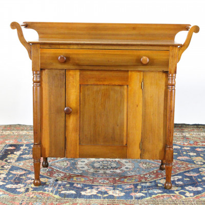 Image for Lot Victorian Style Cherry Wash Stand