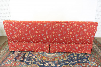 Contemporary Upholstered Silk Sofa, Ceritos