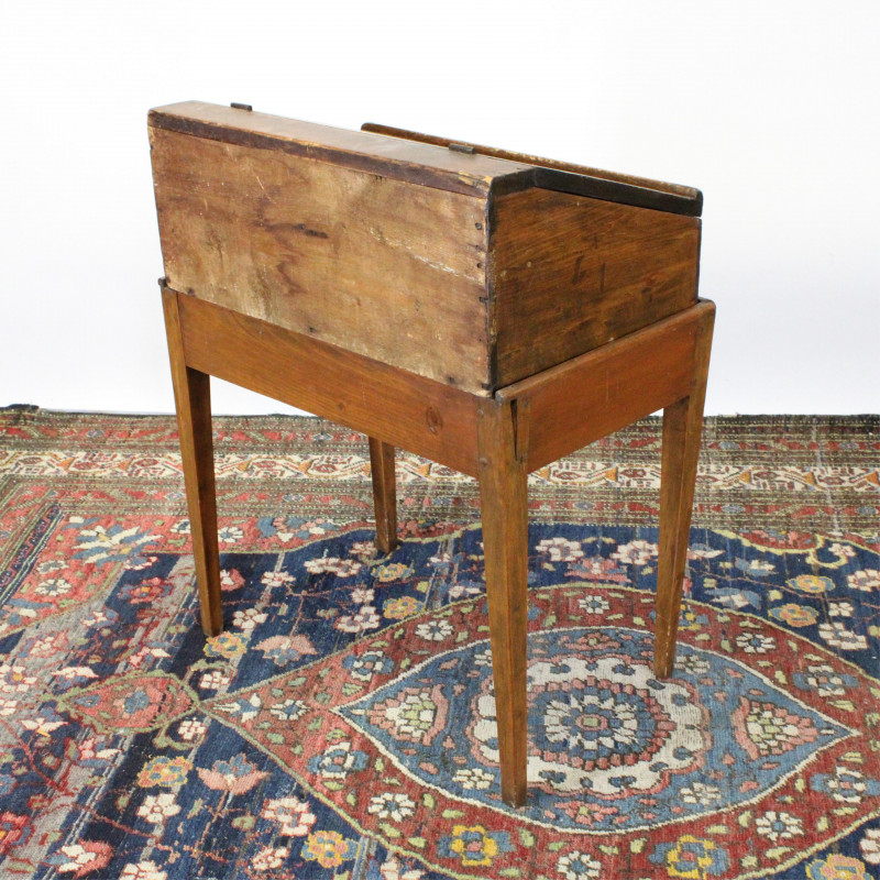18-19th C. Pine Lectern on later Stand