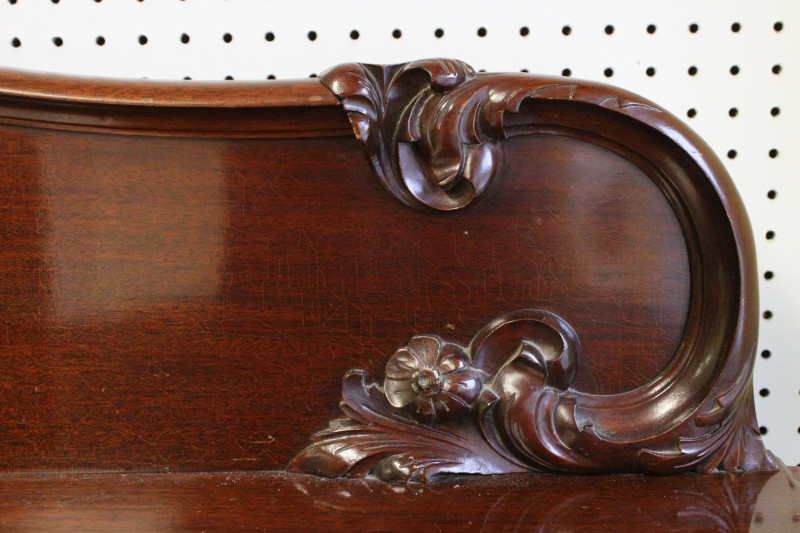 English Victorian Mahogany Sideboard, 19th C.