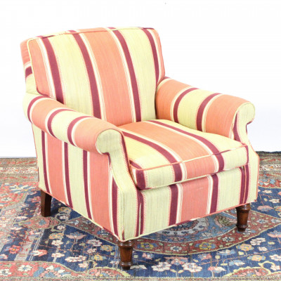 Image for Lot Upholstered Easy Chair