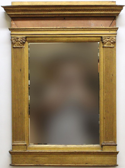 Image for Lot Tabernacle Gilt Wood Mirror