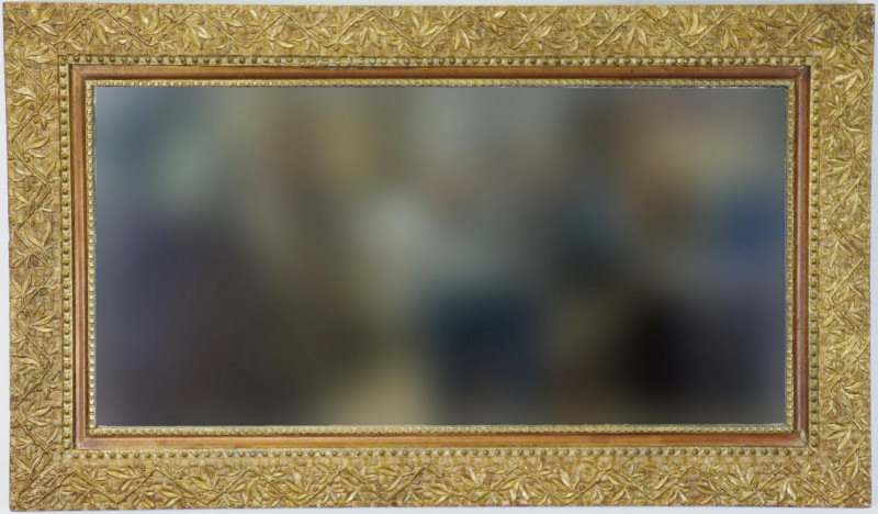 Aesthetic Movement Giltwood Framed Mirror, 19th C.