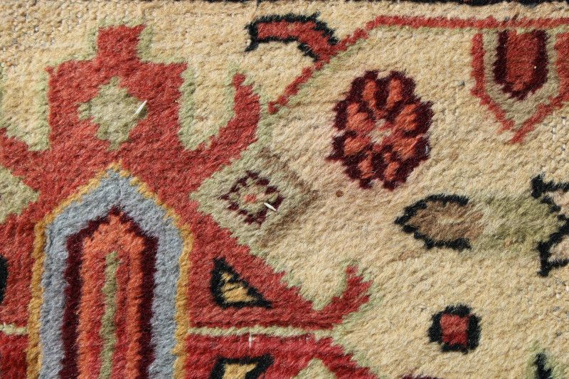 Oushak Style Wool Carpet, 11 x 14