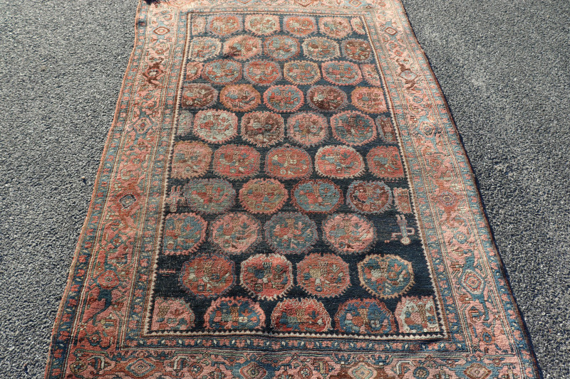 Persian Nomadic Woven Rug, 4 x 7