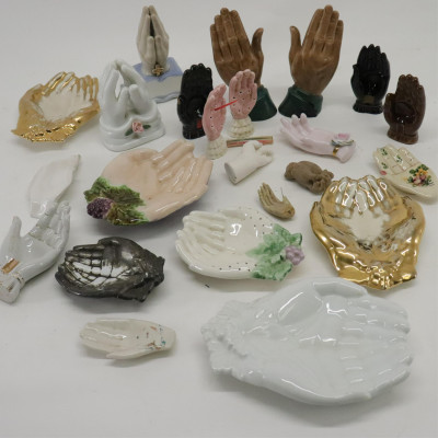 Image for Lot 23 Ceramic Hands