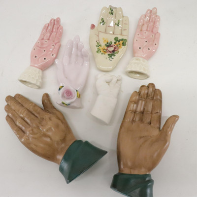 23 Ceramic Hands