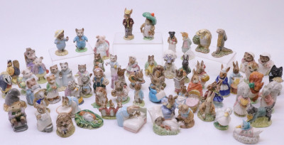 Image for Lot 65 Beatrix Potter Figures, mostly Beswick