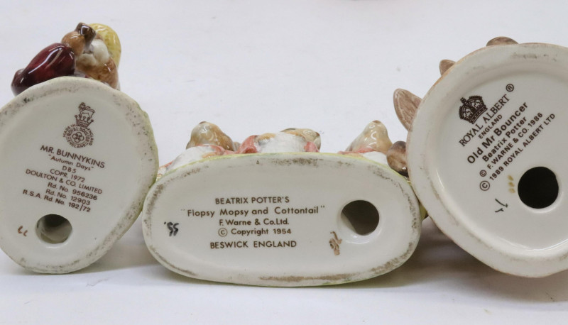 65 Beatrix Potter Figures, mostly Beswick