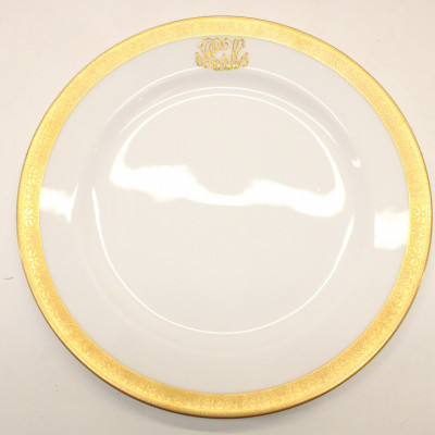 20 Gold Rimmed Plates, Lenox/Tiffany, Limoges
