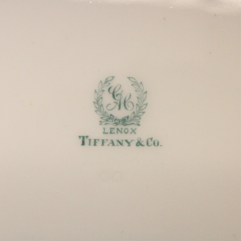 20 Gold Rimmed Plates, Lenox/Tiffany, Limoges