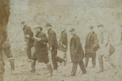 Antique Photograph of Firefighters