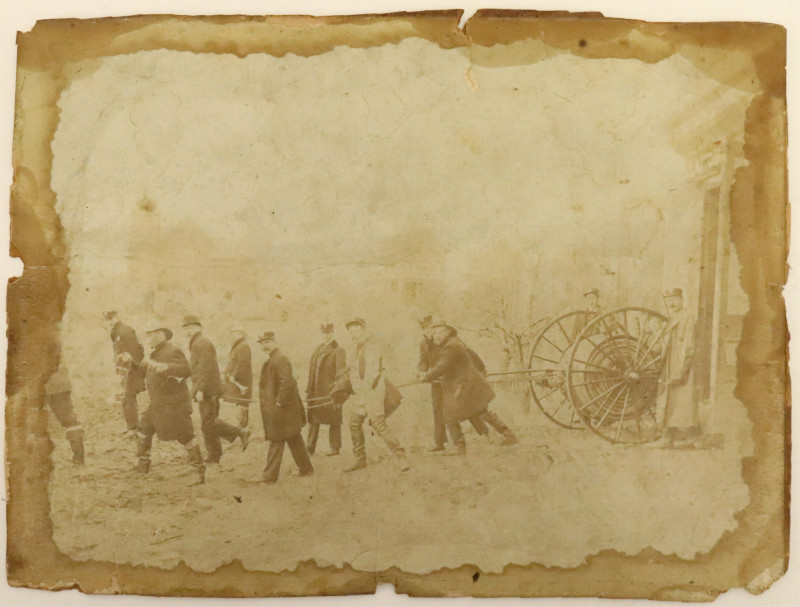Antique Photograph of Firefighters