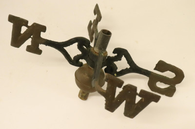 Copper Horse Weathervane &amp; Tin Cut Out, 19th C.