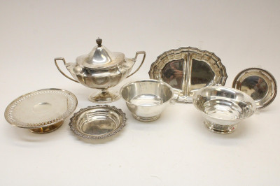 Image for Lot Lot Sterling Silver Serving Pieces, Gorham, Starr