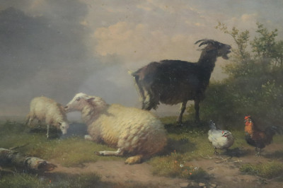 Image for Lot Eugene Verboeckhoven, 1798-1881, Farm Animals