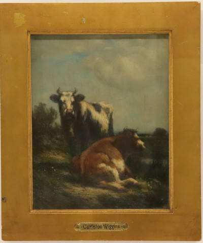 Carleton Wiggins 18481932 'Cows in a Pasture'